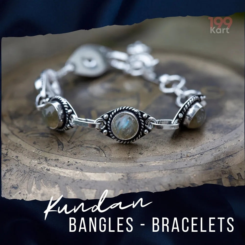 Gorgeous Kundan Bangles &amp;amp; Bracelets-199kart