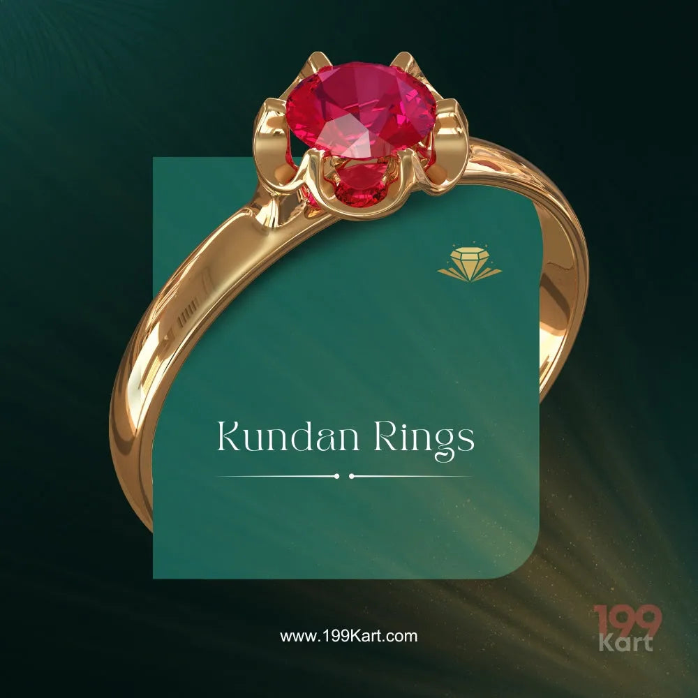 Exquisite Kundan Rings for Women &amp;amp; Girls-199kart