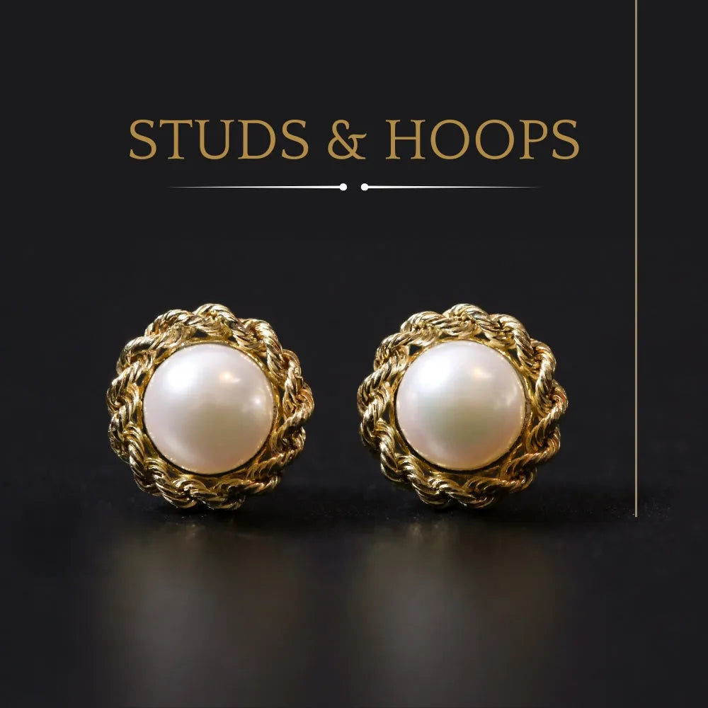 Studs & Hoop Earrings