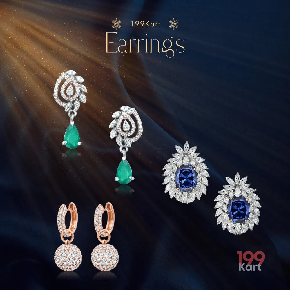 Stylish Earrings Collection | Traditional & Modern Designs - 199Kart