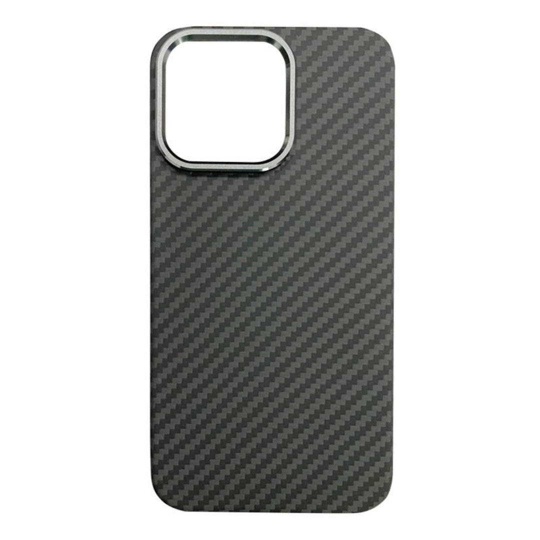 Ultra-Thin Aramid Fiber iPhone Case with Wireless Charging Compatibility - 14 Pro