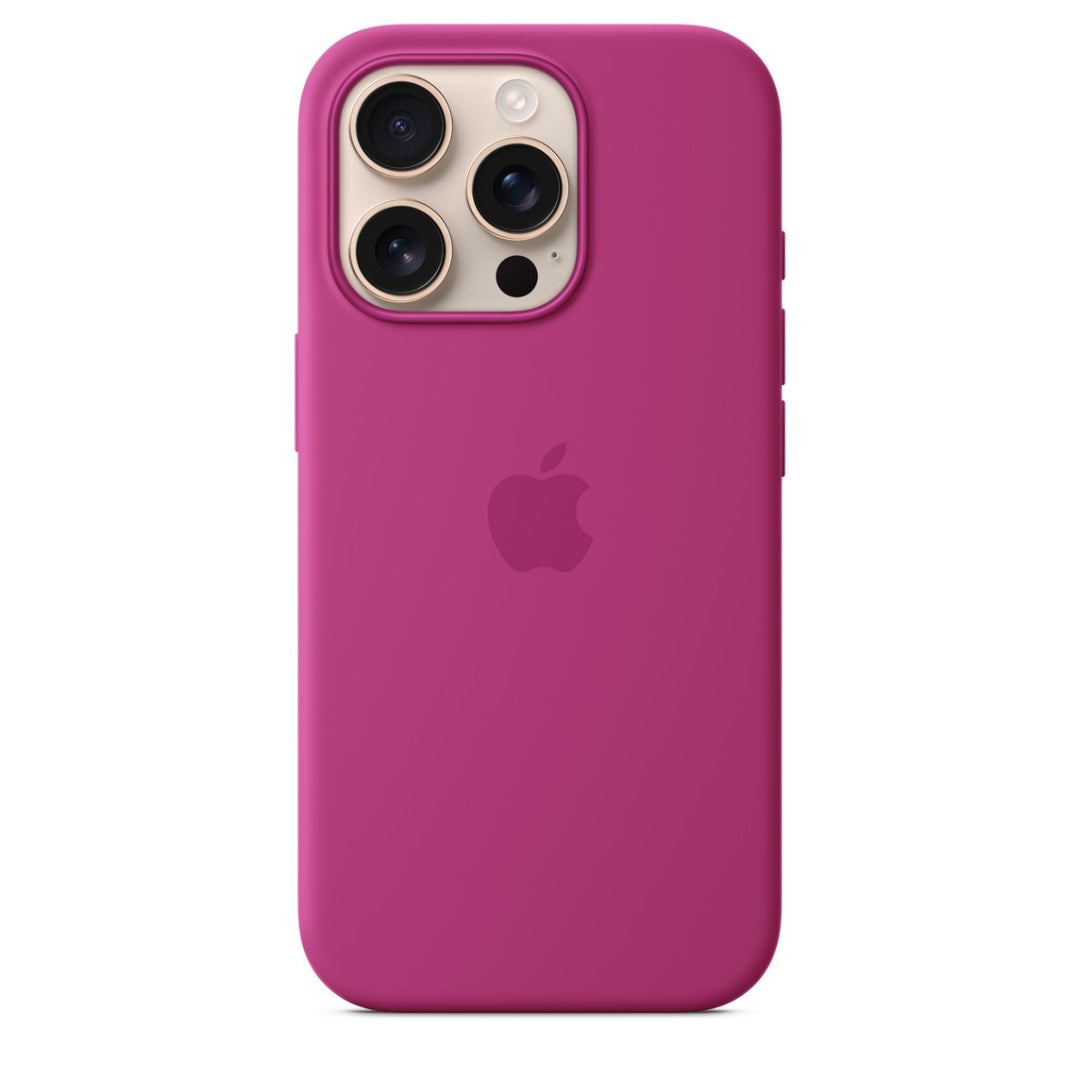 Apple iPhone 16 Pro Cover | Silicone Back Case with MagSafe