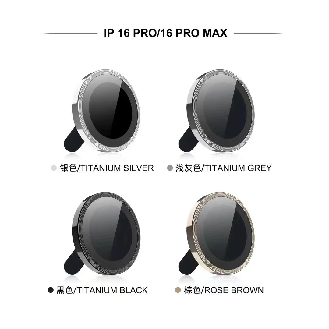 iPhone Camera Lens Protector for iPhone 16 Pro &amp; 16 Pro Max – 9H Hardness, Anti-Fingerprint, Original Quality