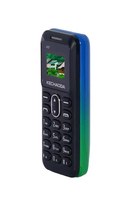 Kechaoda A27 Dual Sim Mini Mobile Phone (Blue+Green)