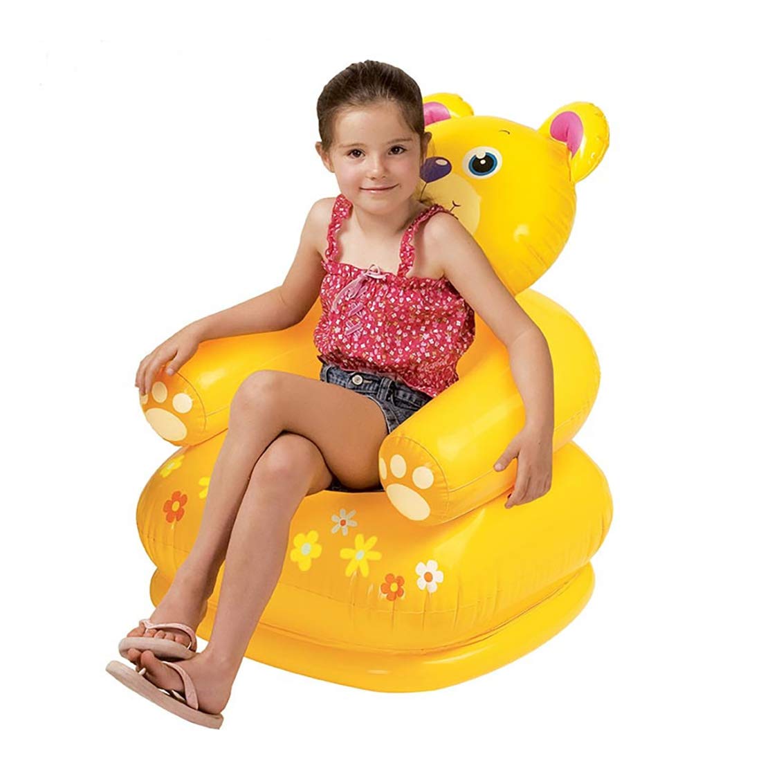 Intex Inflatable Happy Animal Chair (Color &amp; Print May Vary)