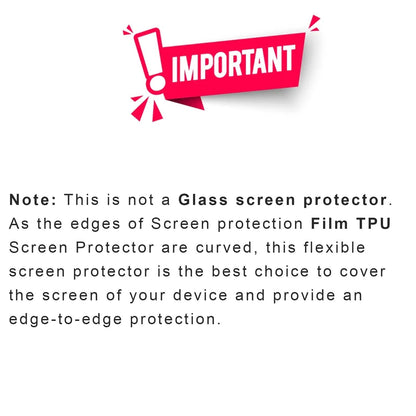 Matte Full Edge-to-Edge 360 Membrane Flexible Screen Guard for Samsung