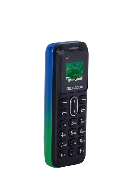 Kechaoda A27 Dual Sim Mini Mobile Phone (Blue+Green)