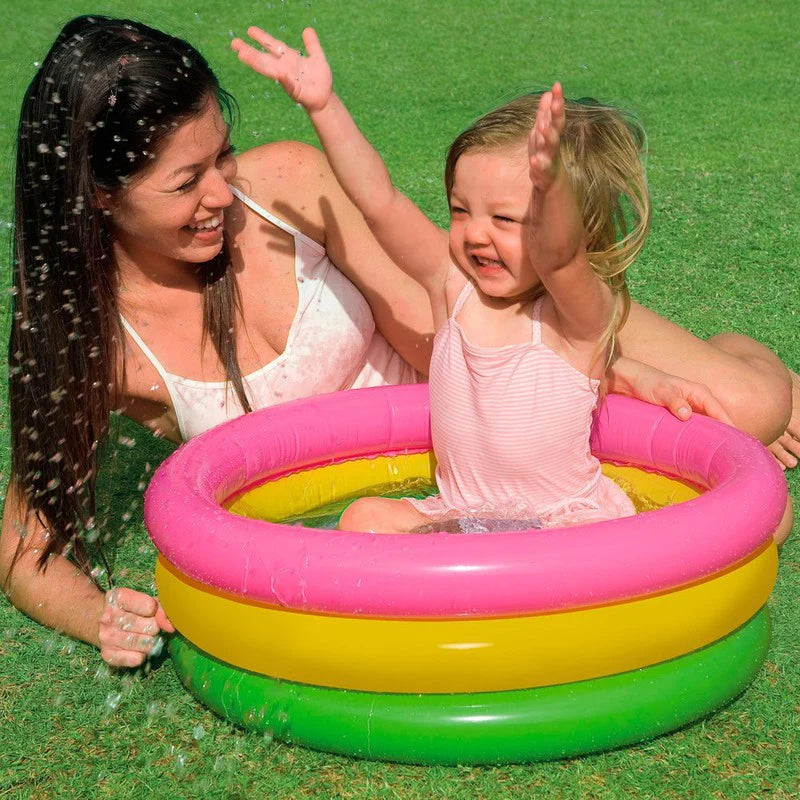 Intex Inflatable Swimming Pool 2 Feet-Multicolor