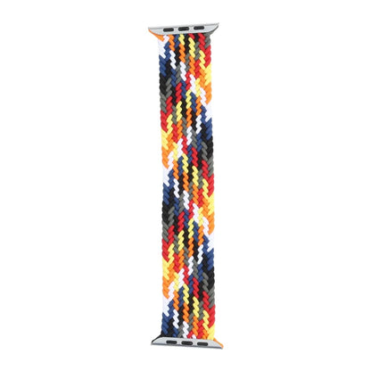 Nylon Braided Single Loop Watch Band For Apple Watch 42/44mm(S)(Multicolor)