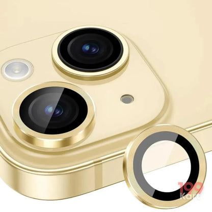 Gold-iPhone Camera Protector - iPhone 13 &amp; 13 Mini Lens Protector/Ring-199Kart