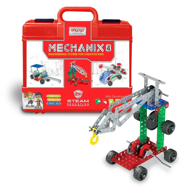 Zephyr Mechanix 4 Construction Set (263 Pieces)