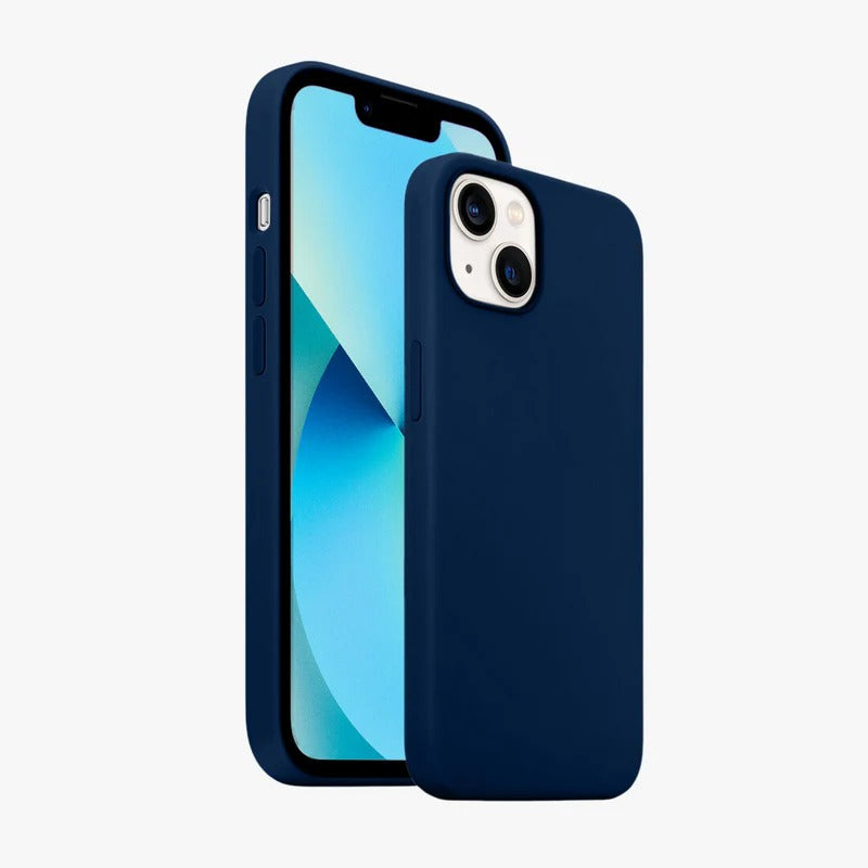 Midnight Blue Liquid Silicone iPhone Case/Cover - Soft, Durable, and Shockproof Protection for All Models