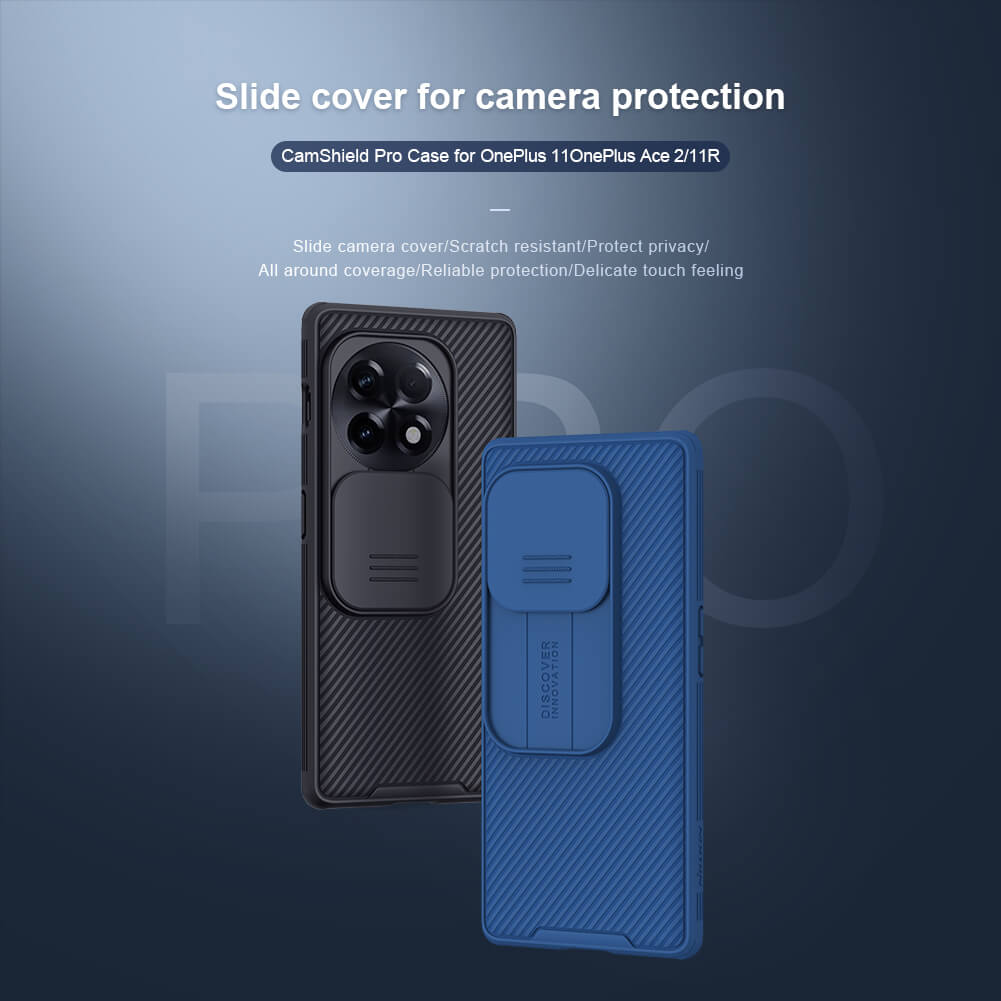 Nillkin CamShield Pro Case for OnePlus 11 and 11R – Secure Camera Protection &amp; Stylish Grip