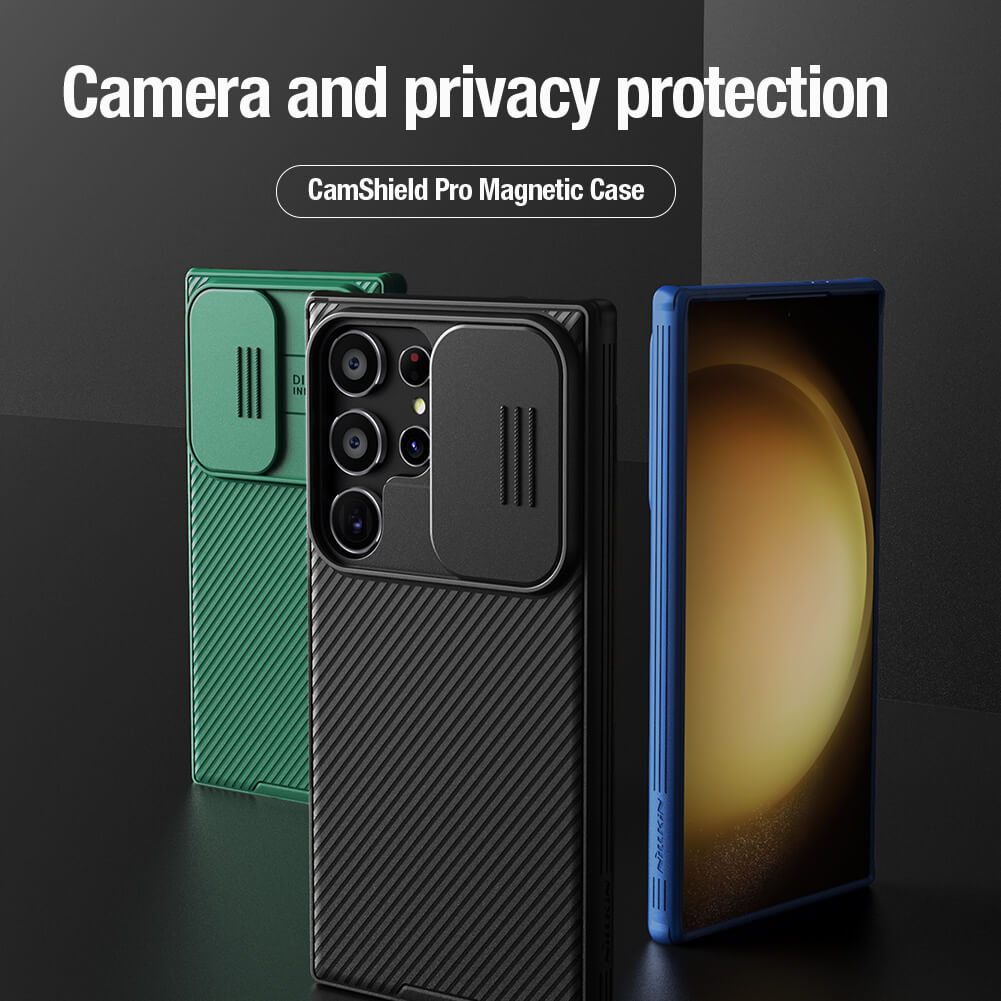 Nillkin CamShield Pro Cover Case for Samsung Galaxy S24 Series - Camera Protection &amp; Sleek Design