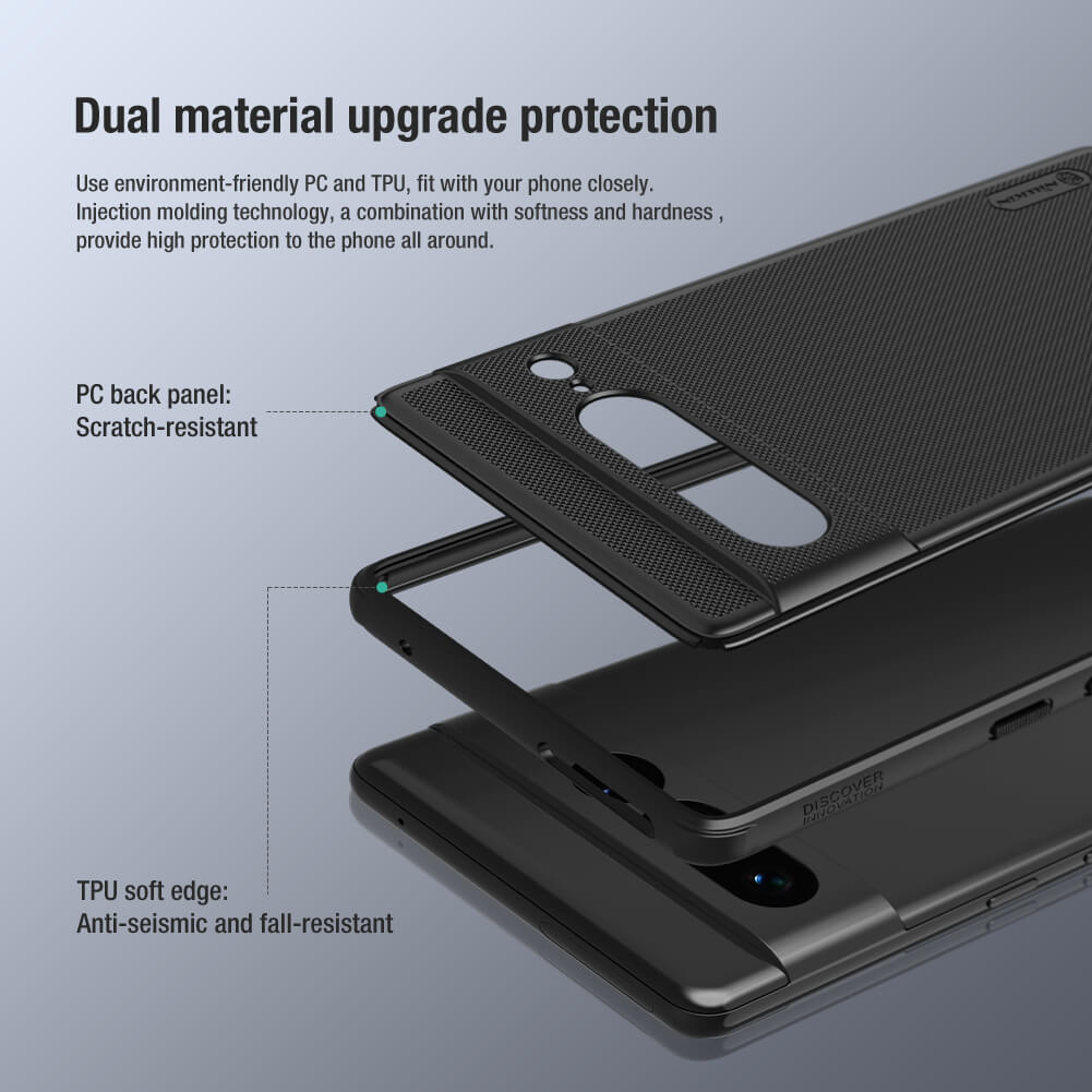 Nillkin Frosted Shield Pro Matte Case/Cover for Google Pixel 7 Pro – Durable &amp; All-Round Protection.