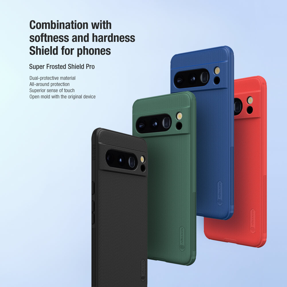 Nillkin Super Frosted Shield Pro Matte Case for Google Pixel 8 Pro – Durable &amp; All-Round Protection