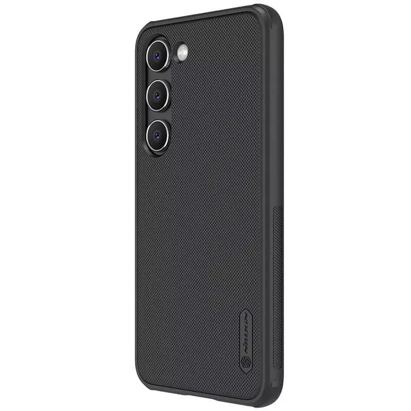 Nilkin Frosted Shield Pro Case for Samsung Galaxy S23 Series – Durable, Anti-Slip, Shockproof &amp; Wireless Charging Compatible.