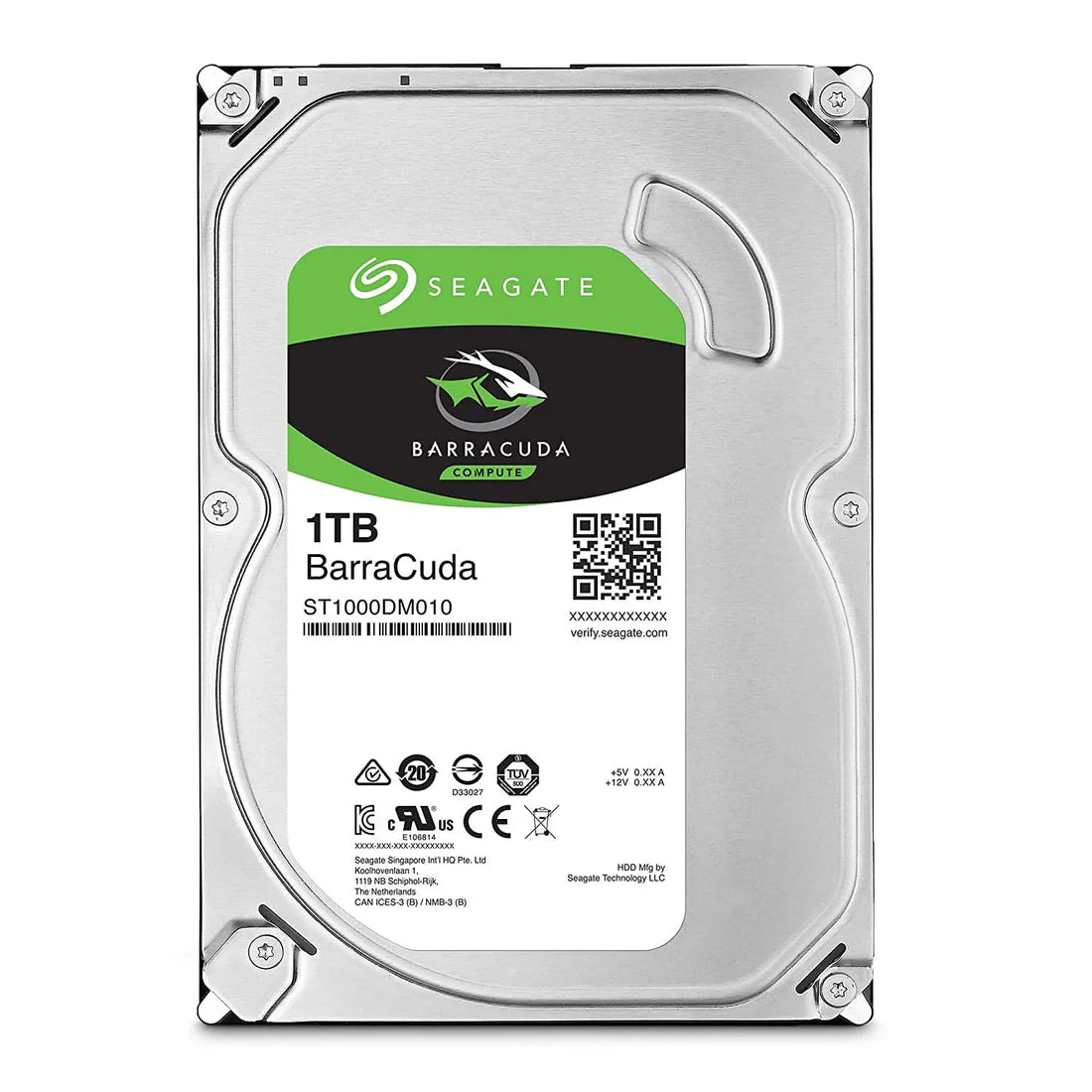 SEAGATE BARRACUDA 1 TB INTERNAL SATA HARD DRIVE ST1000DM014-7200RPM