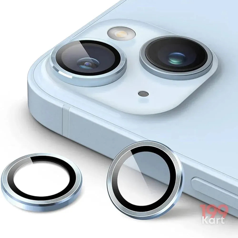 Sierra Blue-iPhone Camera Protector - iPhone 13 &amp; 13 Mini Lens Protector/Ring-199Kart