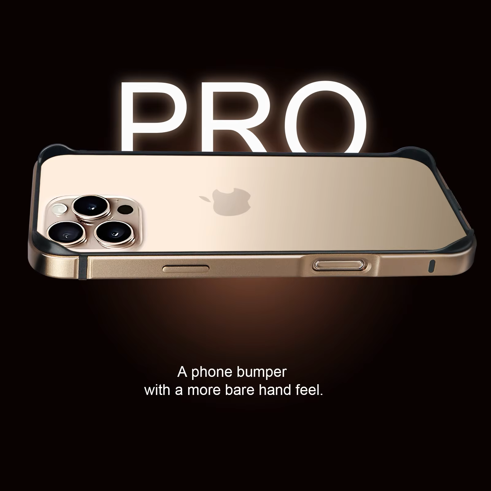 Shockproof Bumper Luxury Hybrid Aluminum Metal Frame for iPhone 16 Pro/Pro Max