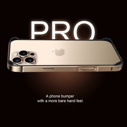 Shockproof Bumper Luxury Hybrid Aluminum Metal Frame for iPhone 16 Pro/Pro Max