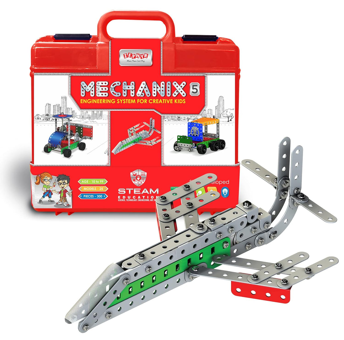 Zephyr Mechanix 5 Construction Set (300 Pieces)