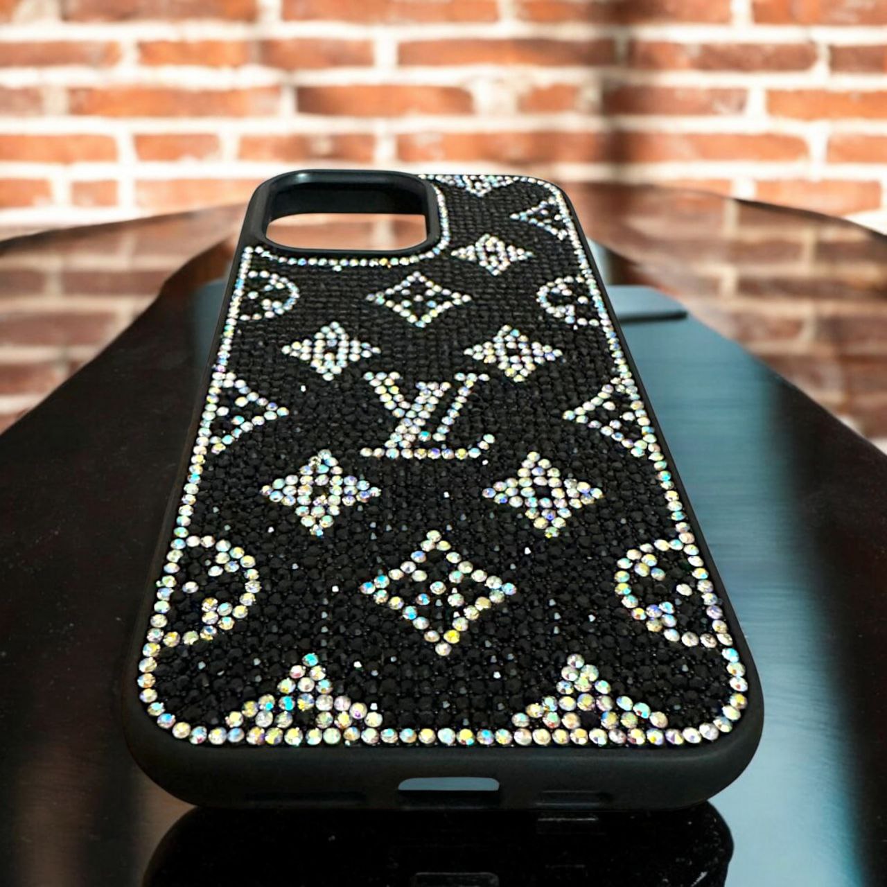 Luxurious Crystal Embellished Phone Case for iPhones