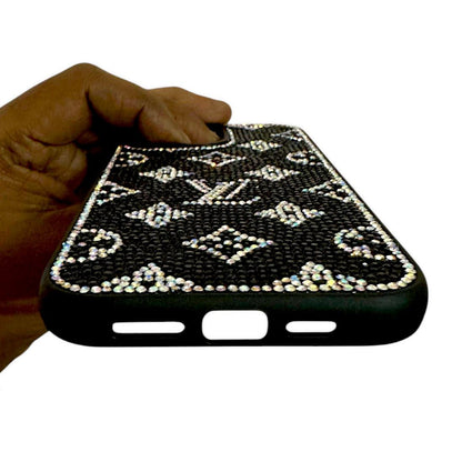 Luxurious Crystal Embellished Phone Case for iPhones