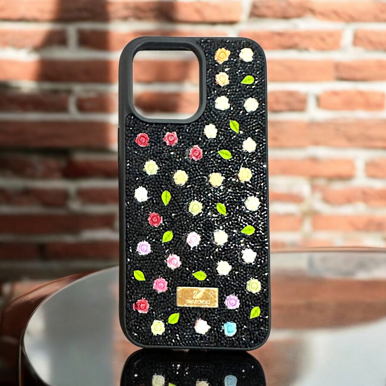 Crystal Floral iPhone Case - A Fusion of Elegance and Durability for iPhones