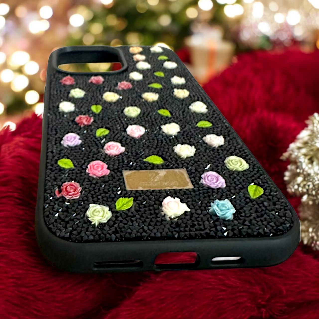 Crystal Floral iPhone Case - A Fusion of Elegance and Durability for iPhones