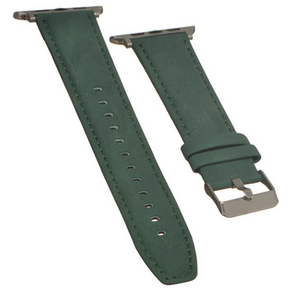 Stylish Leather Apple iWatch Strap - Fits 42mm to 49mm Models