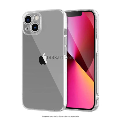 Transparent 2mm Thin Silicone Case/Cover for All iPhone Models - Slim, Anti-Scratch, Drop Protection - 199 Kart