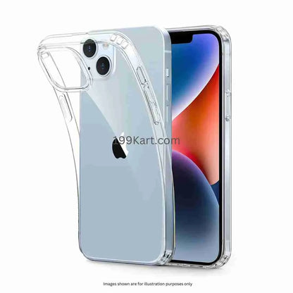 Premium Clear Transparent Silicone iPhone Cover/Case for All iPhone Models