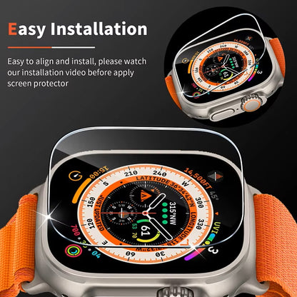 Ultra Clear HD Glass Screen Protector for Apple iWatch Ultra 49mm